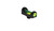 TRUGLO INC (GSM) Truglo TG948AG Fat Bead  Ithaca/Rem/SKB/Wthby Orion Green Fiber Optic Black