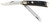 BOKER USA INC Boker 110824 Trapper 2.0 Clip Point/Spey Plain D2 Steel Blade Black Jigged Bone Handle