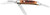 BOKER USA INC Boker 110852 Stockman Traditional Medium Clip Point/Sheepsfoot/Spey Plain D2 Steel Blade Brown Jigged Bone Handle