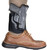 DeSantis Gunhide 014PC5ZZ0 Die Hard Rig  Ankle Black Leather Fits S&W Bodyguard 2.0 Right Hand