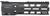 Strike Industries GRIDLOK416L9 GridLok Lightspeed With Quick Detach System 9"L 1.57"D M-LOK Black Aluminum for HK 416, HK MR556, M27 IAR