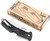 Strike Industries K1BK K1  3.51" Folding Plain AUS-8A SS Blade Black Textured Polymer Handle Includes Pocket Clip