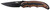 COLUMBIA RIVER KNIFE&TOOL CRKT 1105K Endorser  3.18" Folding Drop Point Plain Black Oxide 8Cr14MoV SS Blade/Multi-Color G10 Handle Includes Pocket Clip