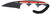 COLUMBIA RIVER KNIFE&TOOL CRKT 2385G Minimalist 1.98" Fixed Wharncliffe Plain Black Stonewashed D2 Steel Blade, Red/White/Blue G10 Handle