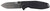 COLUMBIA RIVER KNIFE&TOOL CRKT 2495K SQUID XM 2.95" Folding Drop Point Plain Black Stonewashed D2 Steel Blade/Black G10/SS Handle Includes Pocket Clip