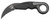 COLUMBIA RIVER KNIFE&TOOL CRKT 4040V Provoke  2.41" Folding Hawkbill Veff Serrated Black TiCN D2 Steel Blade, Black Aluminum Handle, Includes Pocket Clip