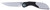 COLUMBIA RIVER KNIFE&TOOL CRKT 5702 Nucleus  3.19" Folding Plain Bead Blasted 12C27 Sandvik Blade, Black/Red G10/SS Handle