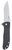COLUMBIA RIVER KNIFE&TOOL CRKT 6450D2 Drifter  EDC 2.88" Folding Drop Point Plain Stonewashed D2 Steel Blade, Black Textured G10 Handle