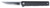 COLUMBIA RIVER KNIFE&TOOL CRKT 7095KX CEO  Compact 2.61" Folding Plain Satin 4116 SS Blade/Black GRN Handle Includes Pocket Clip