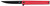 COLUMBIA RIVER KNIFE&TOOL CRKT 7097RK CEO Flipper EDC 3.35" Folding Plain Black EDP AUS-8A SS Blade, Red GRN Handle