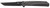 COLUMBIA RIVER KNIFE&TOOL CRKT K500GKP Helical  3.52" Folding Tanto Plain Black Oxide D2 Steel Blade/ Black Aluminum Handle Includes Pocket Clip