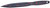 COLUMBIA RIVER KNIFE&TOOL CRKT K930RKP Onion Throwing Knives 6.25" Fixed Spear Point Plain Non-Sharp Black/Red Spatter 1050 High Carbon  Includes Sheath 3 Blades