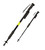 PS PRODUCTS INC/SPRTMN CH PSP ZAPHSBLK Zap Hike 'N Strike Black Aluminum Includes Removable Reflective Safety Band