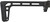 SIG SAUER INC Sig Sauer 8901410 Minimalist  Black Aluminum Fits Sig MPX/MCX Folding 9" OAL