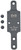 MEPRO USA LLC Meprolight USA 901141040 Optics Plate Shotgun Matte Black Aluminum, Benelli M2/M4/SBE RMR Footprint