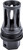 Kgm Suppressors A-QD-5FB-S-1 Quick Detach Flash Brake Black Nitride Steel 1/2"x28 Threads
