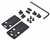 CRIMSON TRACE CORPORATION Crimson Trace 013000054 CT RAD Mounting Kit CT RAD Footprint/Dovetail, S&W Shield/Shield Plus/Shield EZ/M&P/M&P 2.0