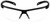 Pyramex PYSB8610DT Everlite Glasses Clear Lens Anti-Fog Black Frame