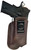 1791 Gunleather ORLBFCD3LBRWR Optic Ready Light Bearing Fair Chasing IWB Size 03 Brown Right Hand