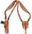 1791 Gunleather NSS2.1CBRVR  Optic Ready Shoulder Vertical Brown Fits Glock 17 Right Hand