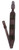 1791 Gunleather HNTASLRBRWA Hunt Ammo Sling Oiled Brown Leather 32" to 37" OAL Rifle