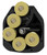 Thompson Center Arms Llc 4010R Compass  5+1 204/223 Black Steel/Aluminum