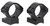 TALLEY MANUFACTURING INC Talley 930765 Scope Mount/Ring Combo  Black Aluminum 1" Tube Winchester XPR Low Rings 0 MOA