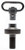 GROVTEC USA INC GrovTec US Inc GTSW308 Mag Cap  Shotgun 1" Push Button Black Oxide Mossberg 500 12 Gauge Steel