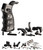 TACFIRE INC TacFire LPK02B308 AR-10 Lower Parts Kit  308 Win Black PGAR-B Pistol Grip Grip
