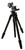 KOPFJAGER/SELLMARK KOPF Jager KJ85004K K800  Tripod made of Carbon Fiber with Black Finish, Adjustable Reaper Rail, 4-Level Leg Extension, 21-87 Degree Pan & Tilt