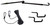 GSM OUTDOORS Muddy MUDMA9045 Complete Stand Kit  Black