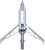 Ravin Crossbows R100  Broadhead Titanium Blades Silver 3 Pack