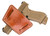 1791 Gunleather UIWXCBRA UIW Max  IWB/OWB Classic Brown Leather Belt Clip Fits Most Mid-Large Frame Autos with Rail, Laser & Light Ambidextrous