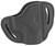 1791 Gunleather BHCSBLR BHC  OWB Size C Stealth Black Leather Belt Slide Compatible w/Glock 43/Sig P365/Walther PPK Right Hand