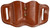 1791 Gunleather MAGF22CBRA MAG-F Double Mag Holster Classic Brown Leather Belt Slide Compatible w/ Double Stack Ambidextrous