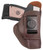 1791 Gunleather FCD3BRWL Fair Chase  IWB Size 03 Classic Brown Deer Hide Belt Clip Compatible w/Ruger LC9/Glock 42/43/43X  Left Hand
