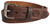 1791 Gunleather BLT013842VTGA 01 Gun Belt Vintage Leather 38/42 1.50" Wide Buckle Closure