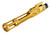 Faxon Firearms FF556BCGCNITRIDELWTIN Gunner  5.56 NATO Nitride Full Auto Gold