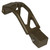 TIMBER CREEK OUTDOOR INC Timber Creek Outdoors AROTGBB AR Oversized Trigger Guard Drop-In Burnt Bronze Aluminum