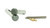 TIMBER CREEK OUTDOOR INC Timber Creek Outdoors GOSTPSF Greyman Takedown Pin Set AR-Platform Forest Steel
