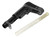 CMMG INC CMMG 55CA9F7 RipBrace Kit 6 Position Black Synthetic with Fastback & P3 Technology for AR-Platform