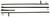 MOJO/HUNT WISE Mojo Outdoors HW2204 Extension Pole  Black Metal 12'
