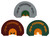 FOXPRO INC Foxpro CSBRDTKRCOMBO Beardtaker Combo Diaphragm Call Attracts Turkey Gray/Green/Red 3 Pack