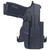 Rounded Gear SSRP365XMACROCFRHOW  Paddle Holster OWB Black Carbon Fiber Kydex Fits Sig Sauer P365 X-Macro Right Hand