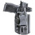 Rounded Gear RGDRUIDSIGP365CFAMBI Druid  IWB/OWB Black Carbon Fiber Kydex Fits Sig P365 Ambidextrous