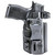 Rounded Gear RGDRUIDSIGXMACROCFAM Druid  IWB/OWB Black Carbon Fiber Kydex Fits Sig P365 X Macro Ambidextrous