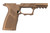 TIMBER CREEK OUTDOOR INC Timber Creek Outdoors SSP365XPROGMBB  Pro Grip Module Burnt Bronze Fits Sig P365 X Macro