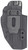 C&G ARMS (HOLSTERS) C&G Holsters 0568100 Covert  IWB Black Kydex Belt Clip Fits S&W M&P 9/40 4.25" Right Hand