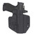 C&G ARMS (HOLSTERS) C&G Holsters 1206100 Covert  OWB Black Kydex Belt Loop Fits Walther PDP 4.5" Right Hand