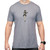 MAGPUL INDUSTRIES CORP Magpul MAG1117-041-S Hula Girl CVC  Stone Gray Heather Cotton/Polyester Short Sleeve Small